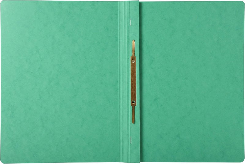Exacompta Iderama Flat Bar Files, 355 gsm, A4 - Dark Green, Pack of 25 - Image 2