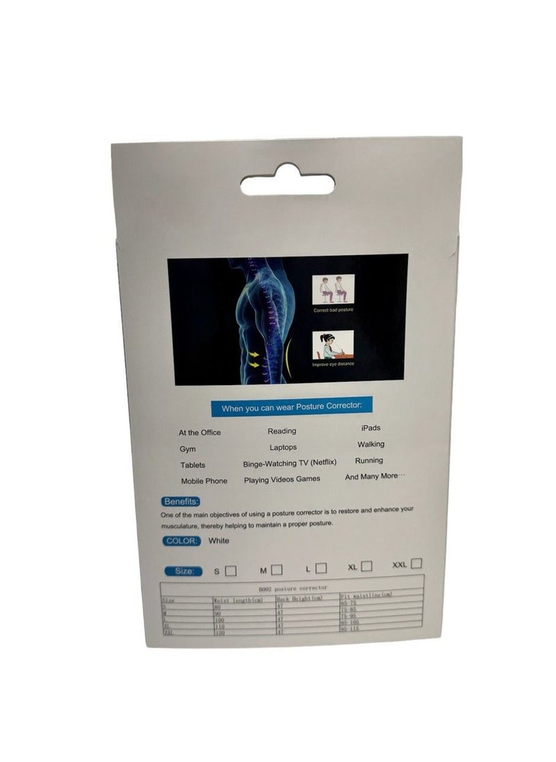A Medical Corset To Correct the Curvature And Support The Back And Shoulders - Size XL