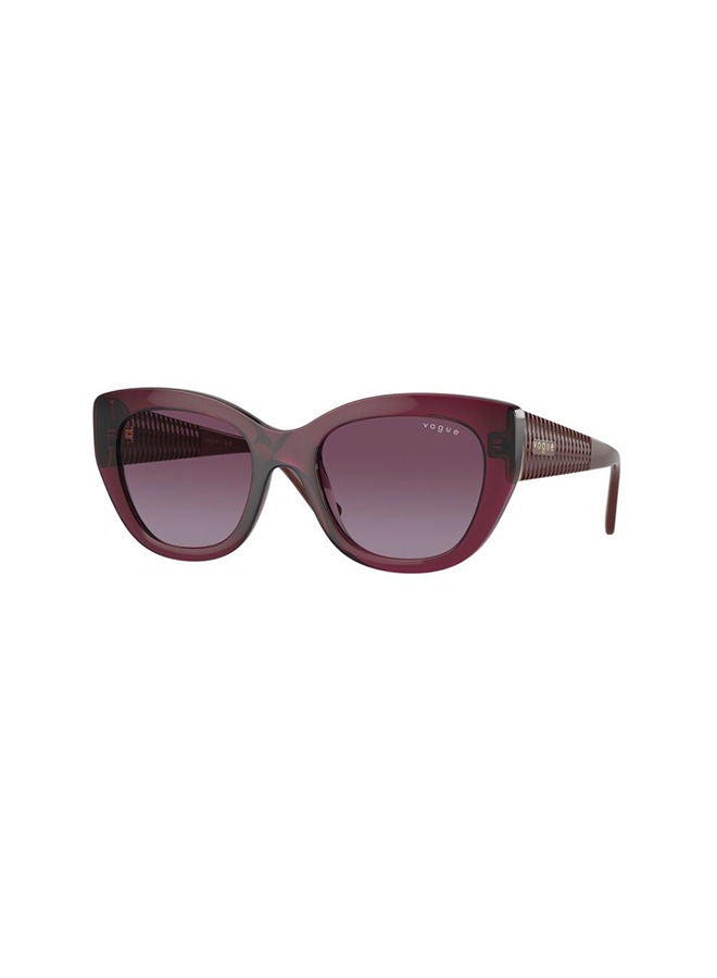 Vogue Full-Rimmed Butterfly Sunglasses 5567S,52,2989, 8H - Image 1