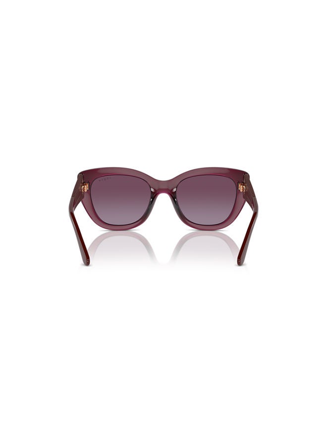Vogue Full-Rimmed Butterfly Sunglasses 5567S,52,2989, 8H - Image 3