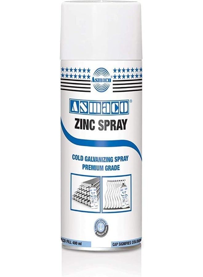 Asmaco Zinc Rich Galvanizing Spray, 400ml  - Image 1