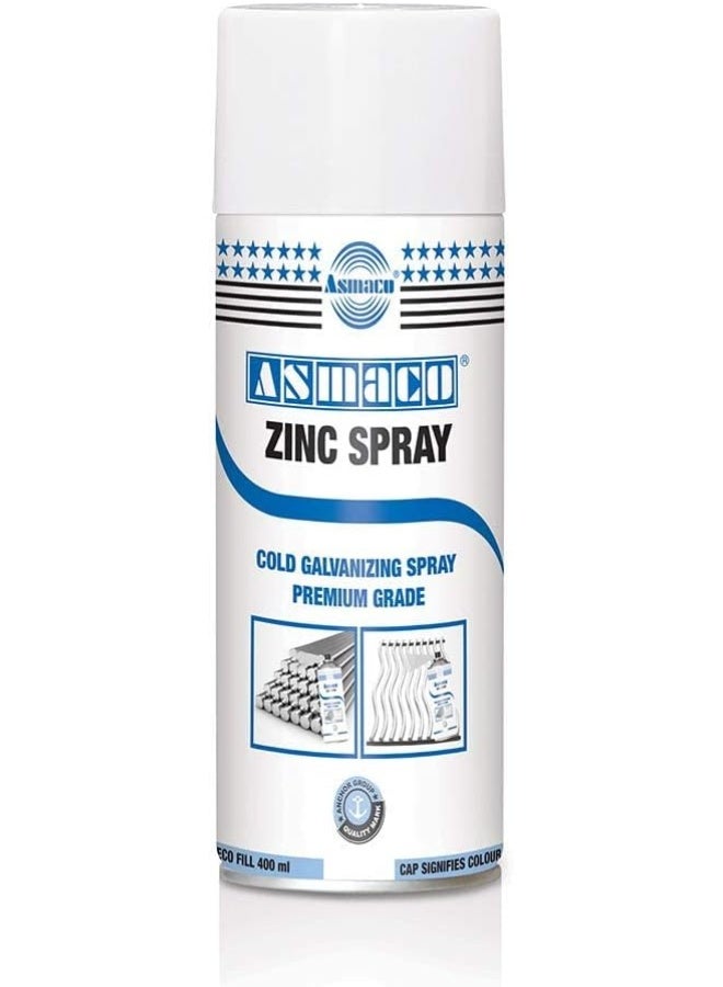 Asmaco Zinc Rich Galvanizing Spray, 400ml  - Image 2