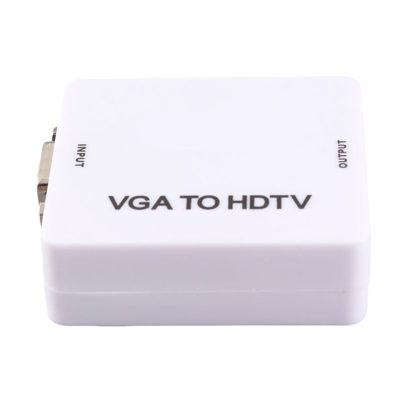 Mini VGA to HD Multimedia Interface Converter 1080P VGA2HD Multimedia Interface Adapter For PC Laptop DVD to HDTV Projector - Image 1