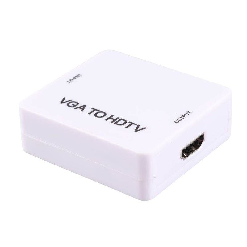 Mini VGA to HD Multimedia Interface Converter 1080P VGA2HD Multimedia Interface Adapter For PC Laptop DVD to HDTV Projector - Image 3