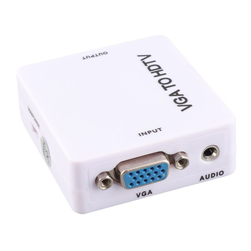 Mini VGA to HD Multimedia Interface Converter 1080P VGA2HD Multimedia Interface Adapter For PC Laptop DVD to HDTV Projector - Image 4