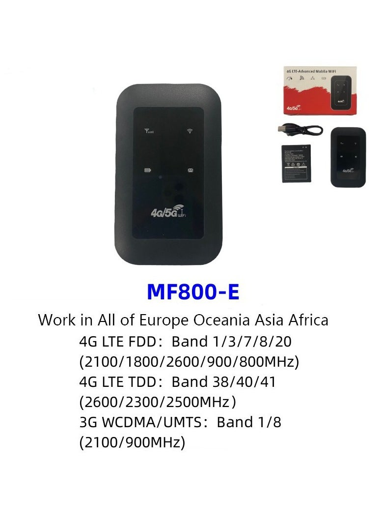Portable 4G LTE USB Adapter, High Speed 4G Mobile Hotspot Router, USB Portable Router for Phone Laptop Desktop Tablet