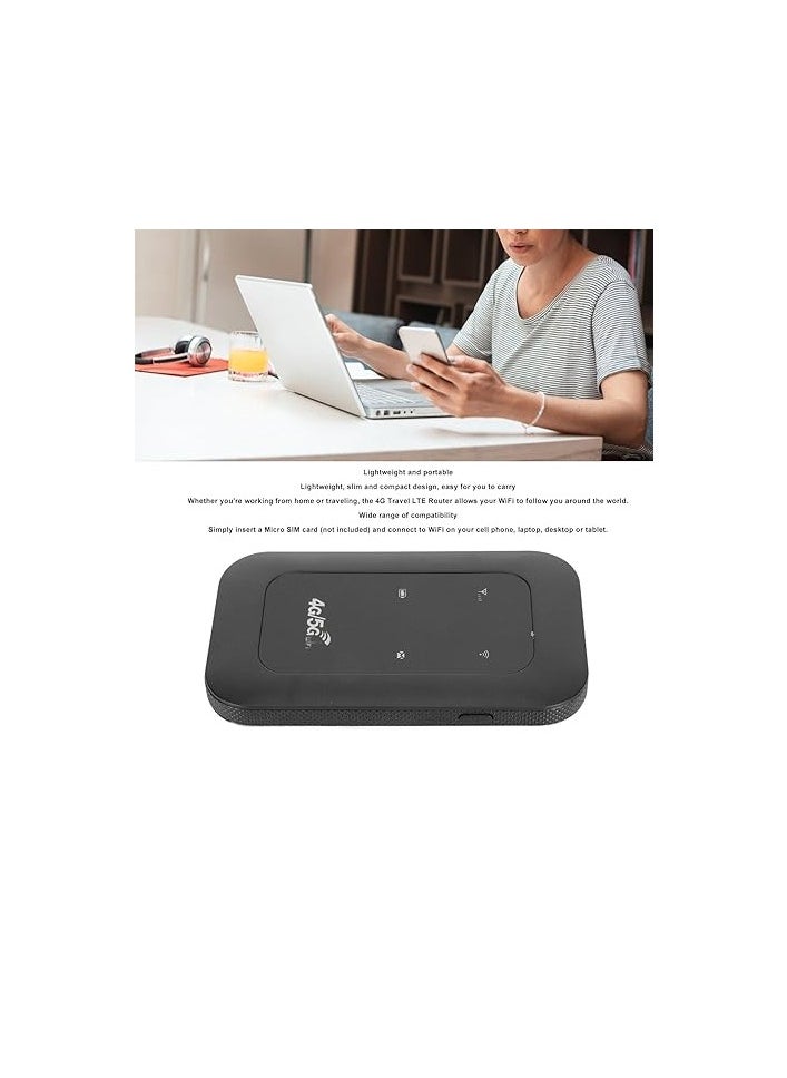 Portable 4G LTE USB Adapter, High Speed 4G Mobile Hotspot Router, USB Portable Router for Phone Laptop Desktop Tablet