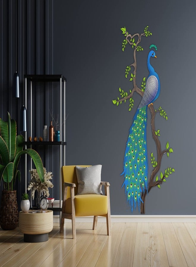CVANU Beautiful Design Printed PVC Vinyl Wall Sticker for Decoration, Multicolour Size (70cmx37.5cm) Design D - Image 2