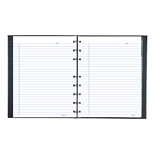 Blueline Notepro Composition Notebook, Black, 9.25 x 7.25 inches, 192 Ruled Pages (A9C.81) - Image 3