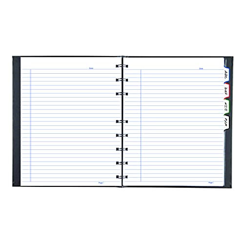 Blueline Notepro Composition Notebook, Black, 9.25 x 7.25 inches, 192 Ruled Pages (A9C.81) - Image 4