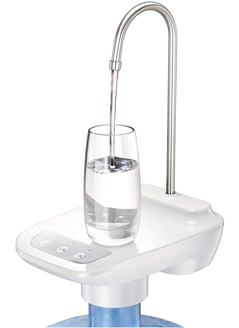 DubaiGallery USB Rechargeable Electric Water Dispensers Portable Automatic Induction Water Pump Bucket Bottle Dispenser Smart Office Kitchen  - Image 1