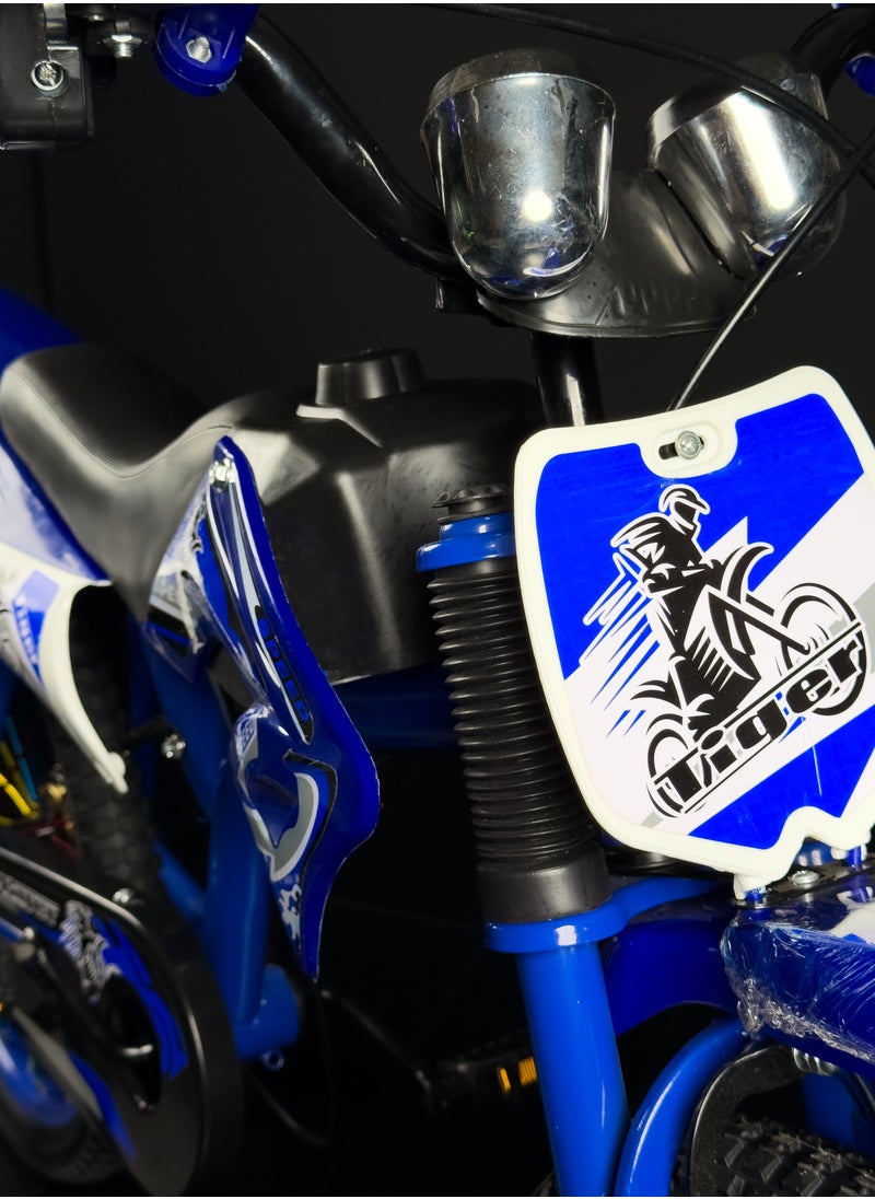 TIGER KIDS BIKE MOTOCIKL STYLE SIZE 20 INCHES for children from 6 to 10 years old