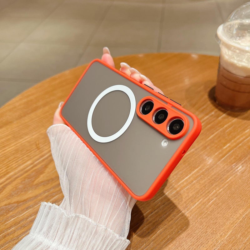 إيروريكس جراب هاتف Samsung Galaxy S21 FE 5G Hawkeye Feel MagSafe (أسود) - Image 5