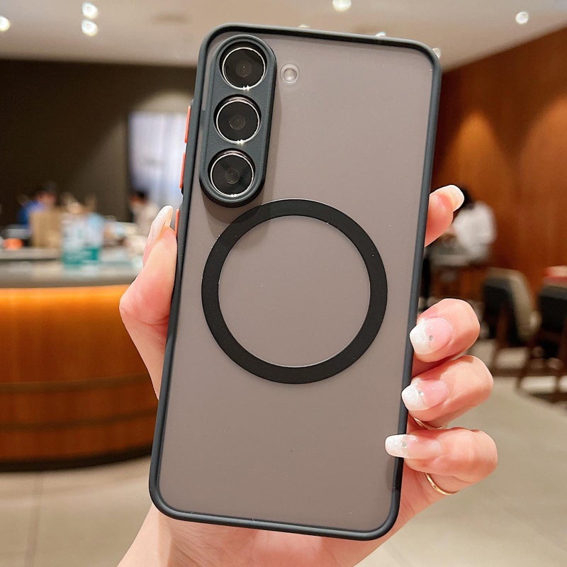 إيروريكس جراب هاتف Samsung Galaxy S21 FE 5G Hawkeye Feel MagSafe (أسود) - Image 1