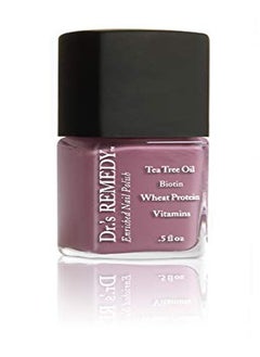 Dr.'s Remedy All Natural Vegan Nail Polish Brilliant Berry Organic NonToxic 3 Piece Quick Dry Long Lasting  Total TwoInOne Glaze Brave Berry Mindful Mulberry  - Image 4