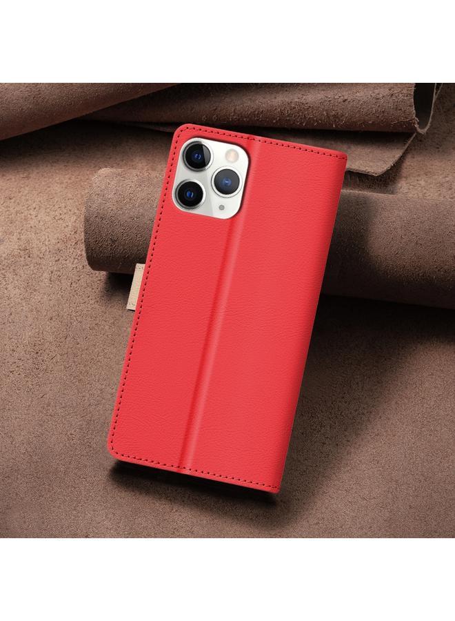 Zaboon Case For iPhone 12 Pro Max Color Matching RFID Anti-theft Leather Phone Case - Image 3