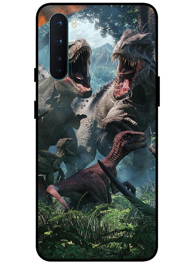 EYE CATCH - Protective Case Cover For OnePlus Nord Smart Series Printed Protective Case Cover for OnePlus Nord Dinosaur - Image 1