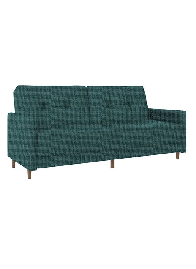 Soufa Dibaj Odessa | 2-Seater Sofa Upholstered In Velvet 193x85x86 cm  - Turquoise - Image 3