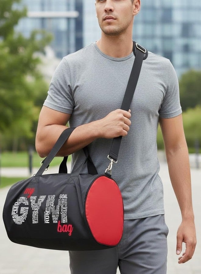 FIT FOCUS Gym Bag Combo for Men Combo Set for Men and Women Workout - Boost Your Workout with My Gym Bag, Wrist Band & Gym Shaker Bottle || Shaker Bottle 500 ml || My GymBag for Fitness (Green) - Image 4