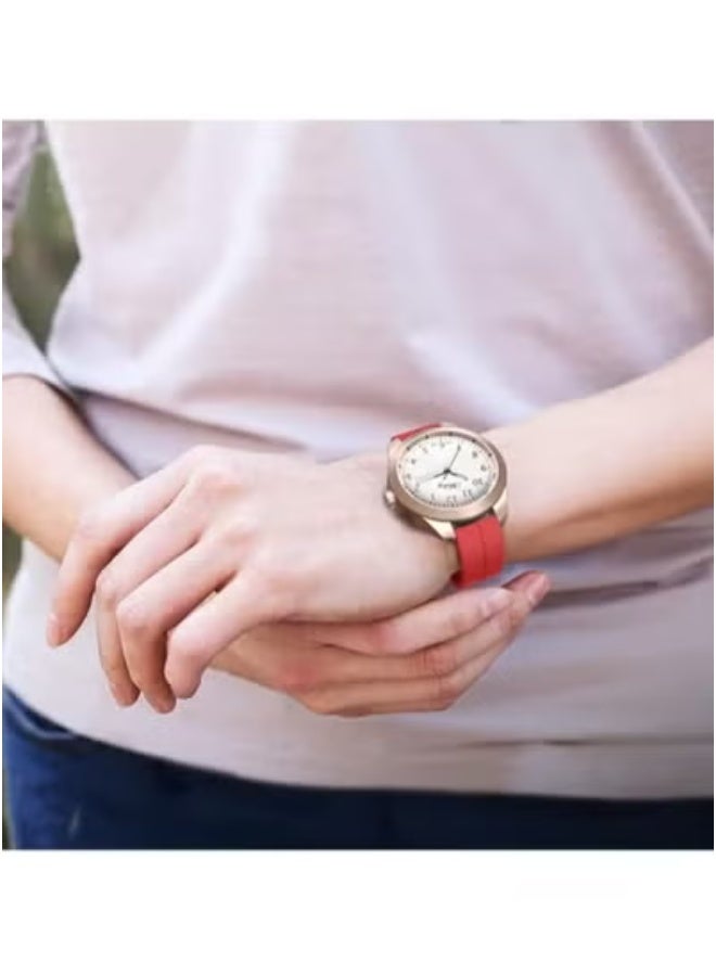 جاجيك 22mm Magnetic Watch Band with Quick Release – Soft Silicone Sport Strap for Men – Adjustable, Lightweight & Skin-Friendly Replacement Band – Sweatproof, Durable & Secure Fit for Outdoor Sports, Gym, Running, and Daily Wear – Easy to Install & Remove - Image 5