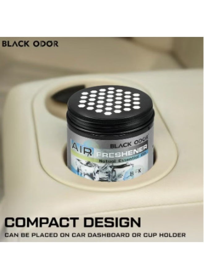 BLACK ODOR B-K ICE Car Air Freshener Black Odor 180g Natural Essential Oils Air Freshener For Car Home BO03 - Image 5