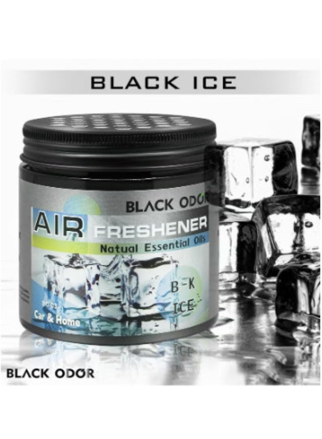 BLACK ODOR B-K ICE Car Air Freshener Black Odor 180g Natural Essential Oils Air Freshener For Car Home BO03 - Image 3