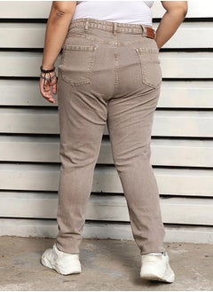 HIGH STAR Plus Size Skinny Fit High Rise Stretchable Jeans by Styli  - Image 4