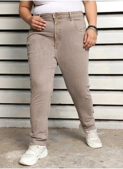 HIGH STAR Plus Size Skinny Fit High Rise Stretchable Jeans by Styli  - Image 2