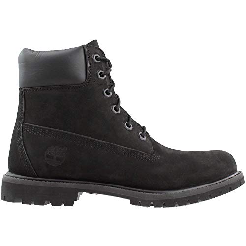 Timberland Women's 6" Premium Boot Black Nubuck 6.5 B - Medium - Image 2