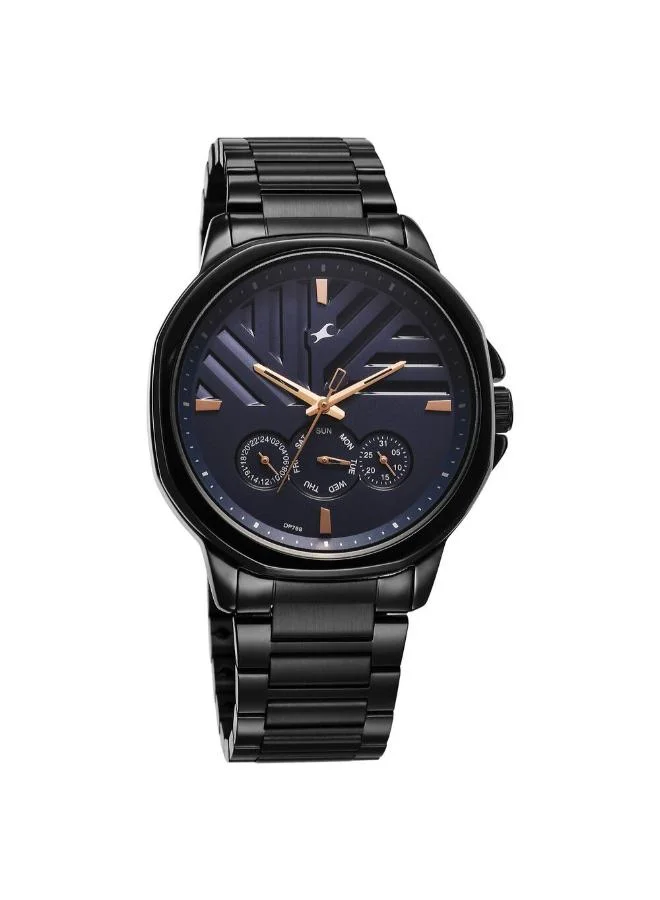 fastrack Men's Stainless Steel Analog Watch 3303NM01 - 45 mm