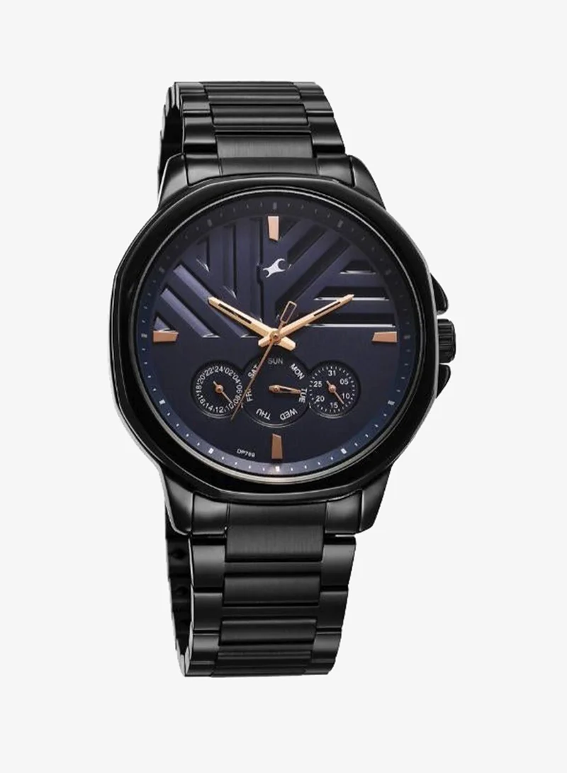 fastrack Men's Stainless Steel Analog Watch 3303NM01 - 45 mm