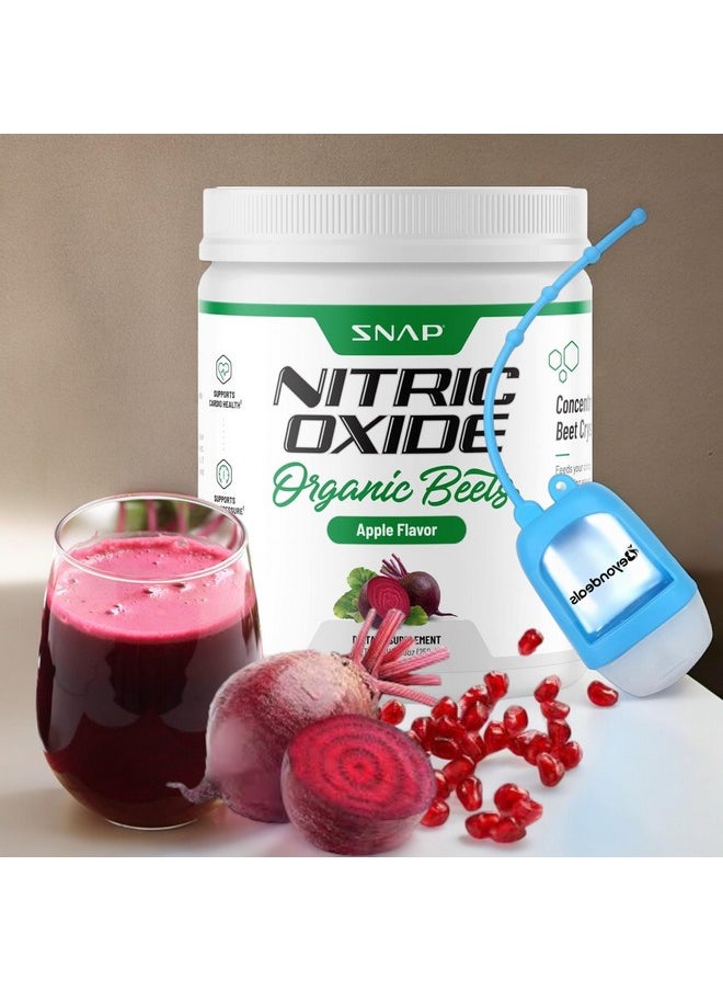 Health & Household - Beyondeals Beet Root Powder 0.65Lbs - Heart Health & Energy Boosting Nitric Oxide Supplement, Flavor, Usda Certified, Blood Circulation Support - Bundled Hand Sanitizer Dispenser [Pack Of 2] - Image 1
