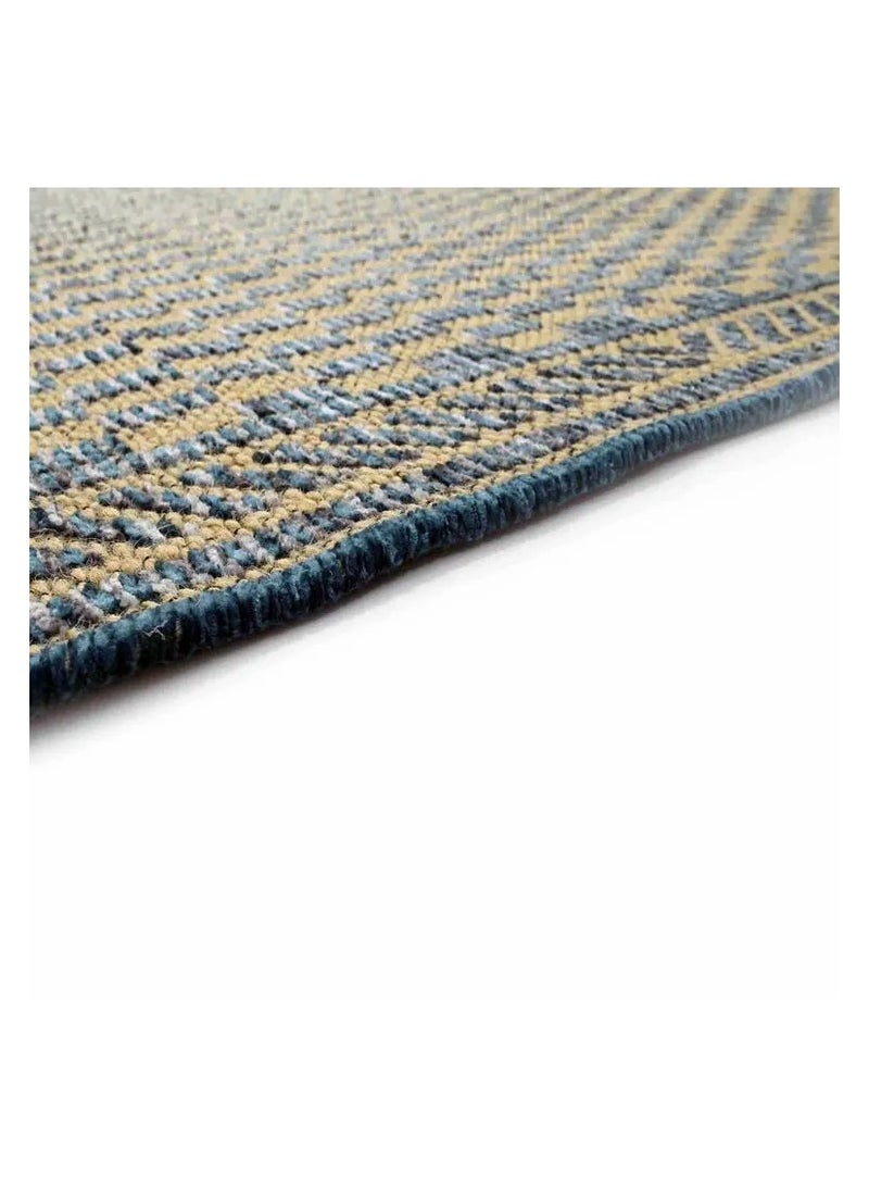 Alkaffary SOFI rug by Alkaffary with a special vibe that matches your carpet decor, 2.00x2.90, Blue  - Image 3