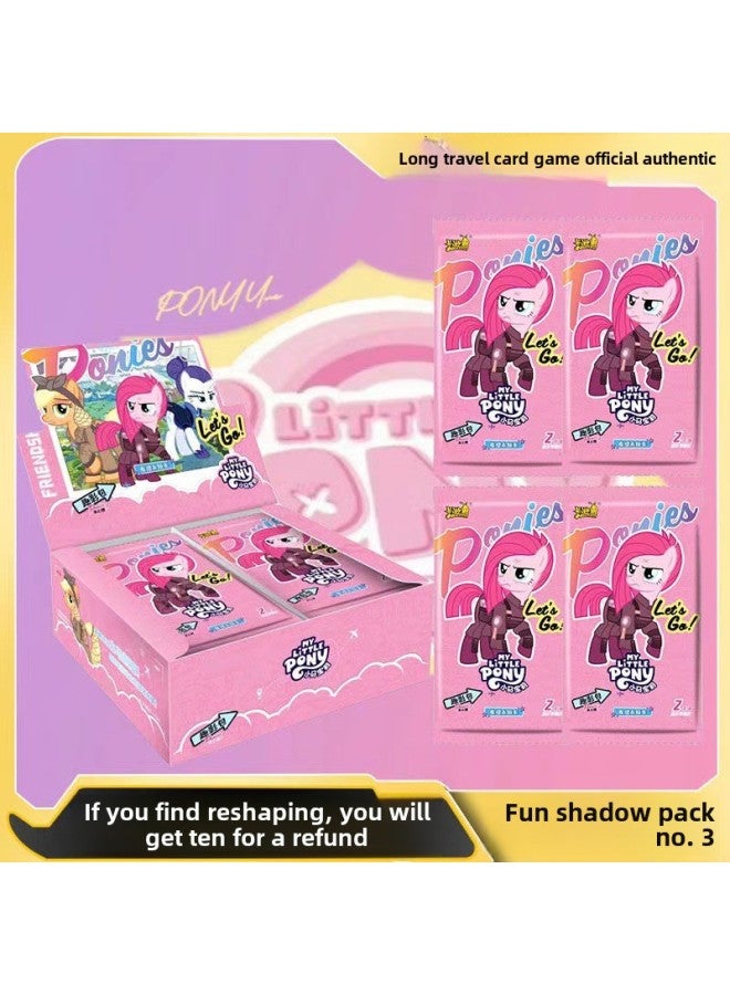 Genuine Card Game Card Pony. Baoli Fun Shadow Bao Hui Yue 5 Rainbow Package Ye Luo Li Altman Fifth Personality-Color:5 Yuan Bag My Little Pony [rainbow Bag]  - Image 4