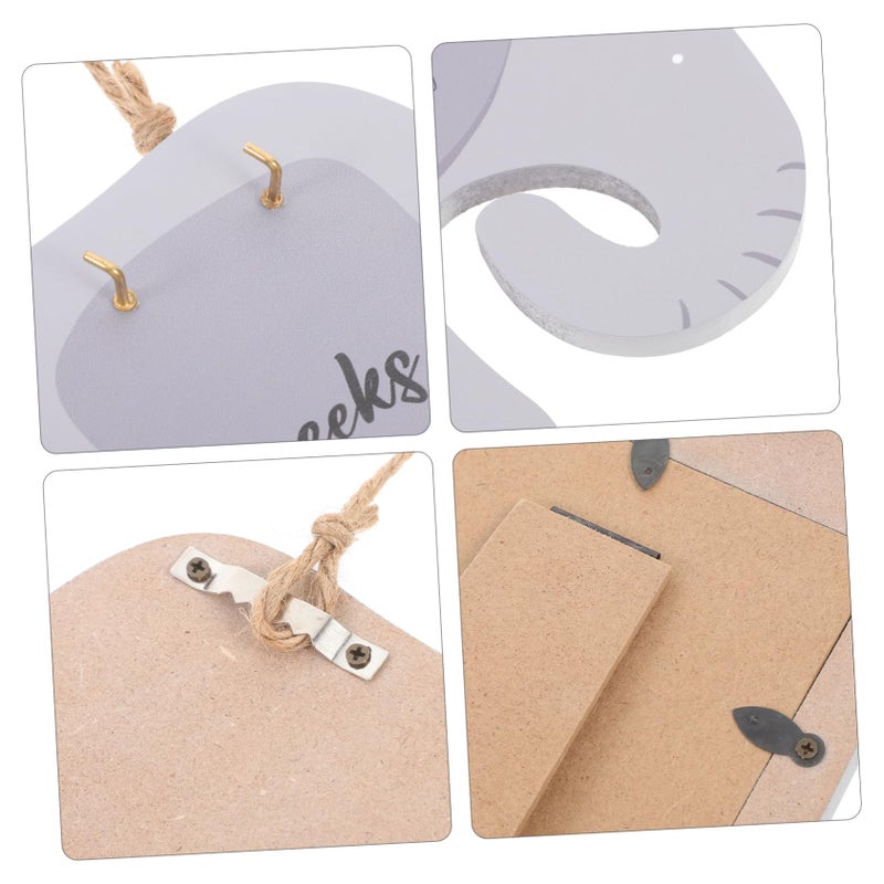 Ultrasound Photo Frame Board For Baby Growth Pictures Nursery Decor - Image 4