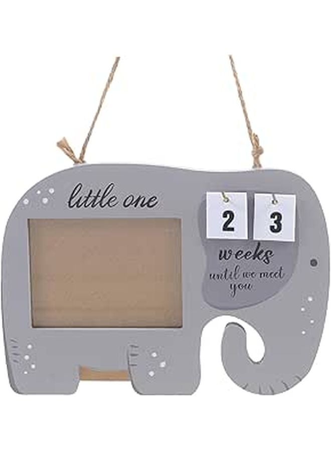 Ultrasound Photo Frame Board For Baby Growth Pictures Nursery Decor - Image 1