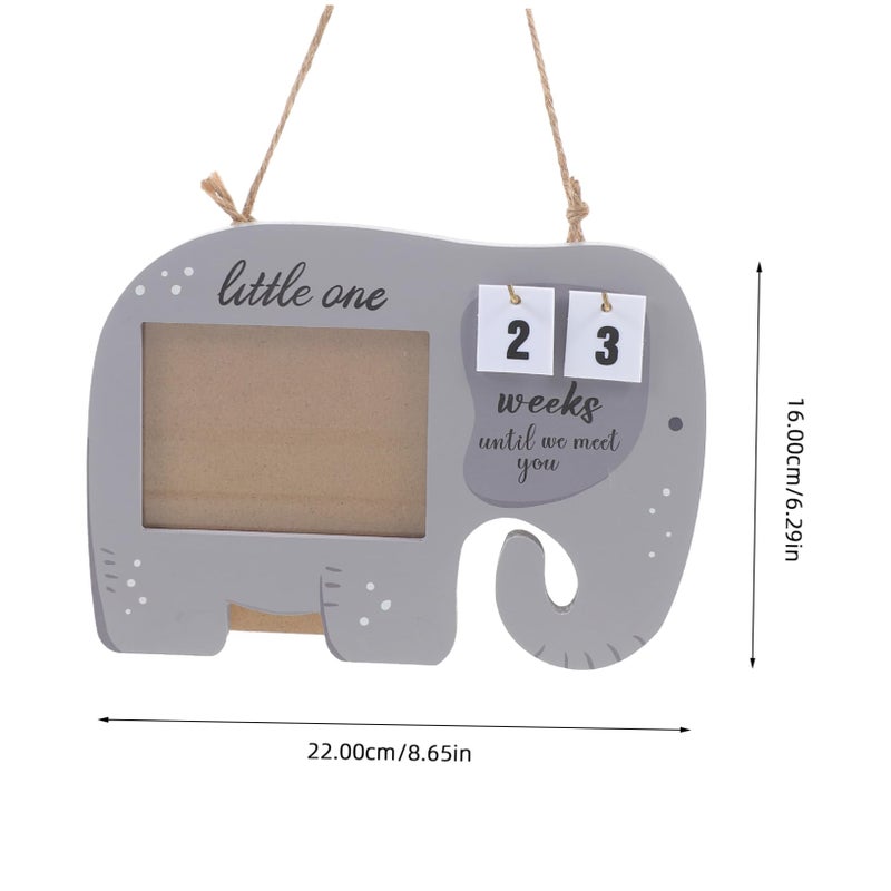 Ultrasound Photo Frame Board For Baby Growth Pictures Nursery Decor - Image 3