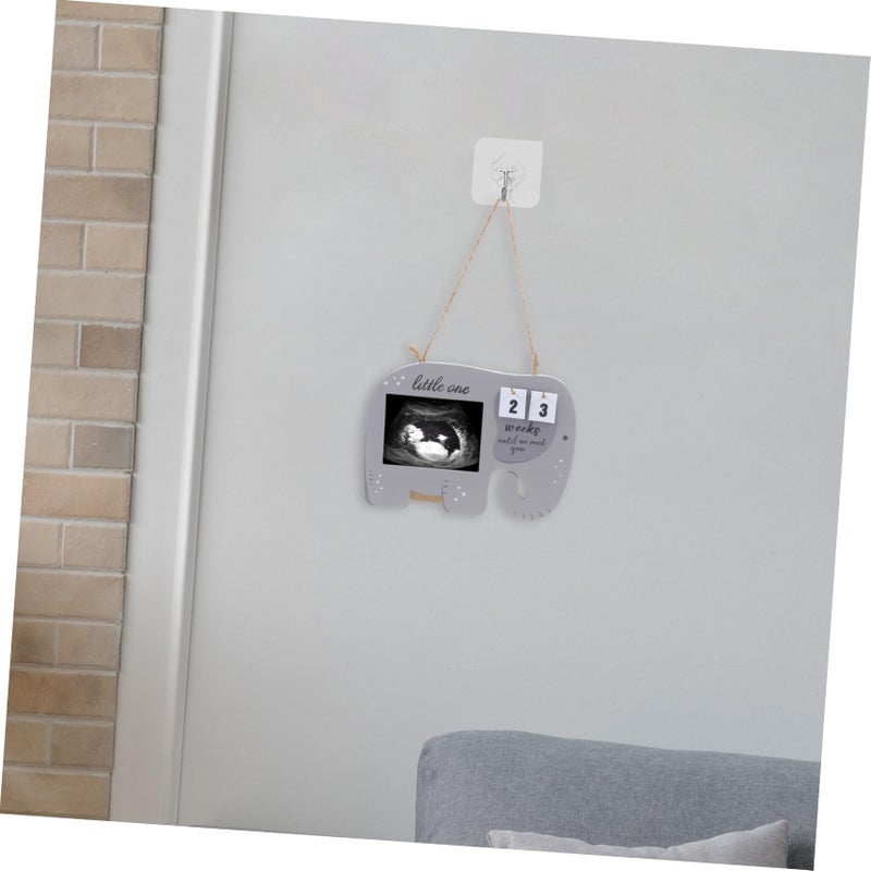 Ultrasound Photo Frame Board For Baby Growth Pictures Nursery Decor - Image 5