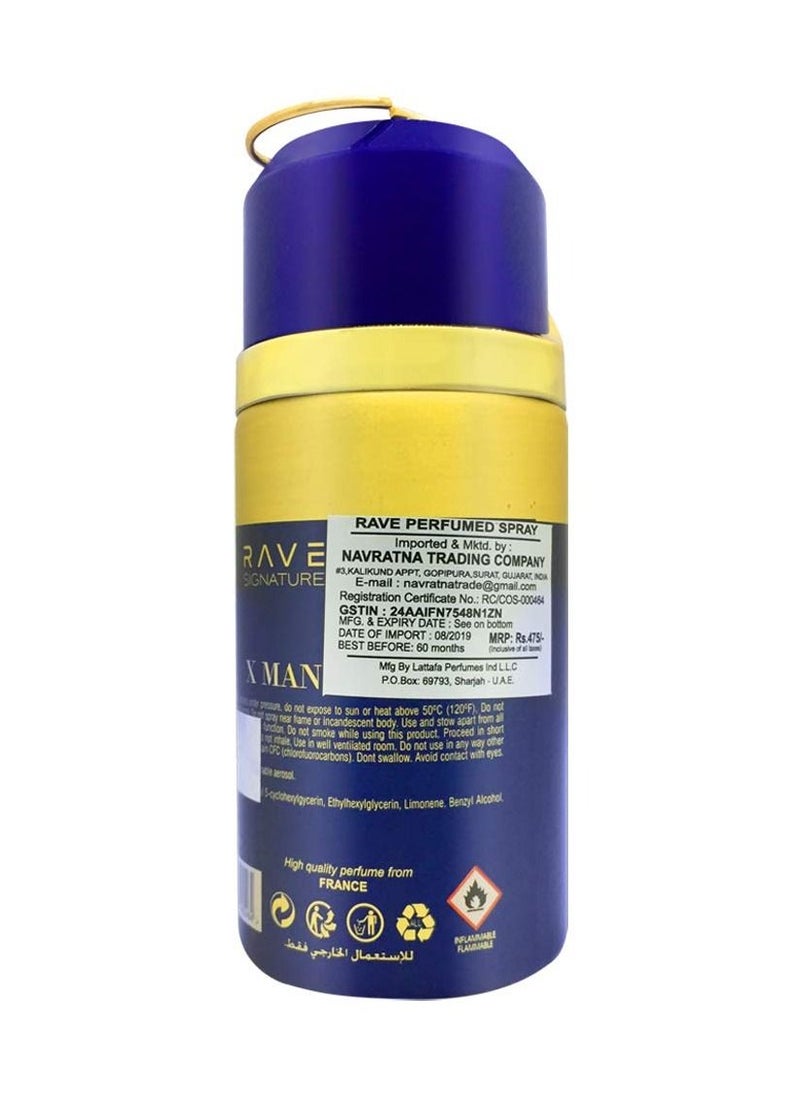 RAVE - DEO 250ML X-MAN - Image 1