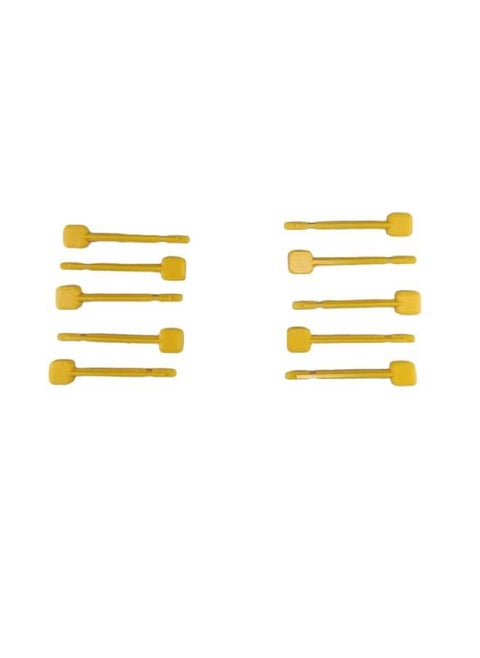 Replacement Discs Projectiles Missiles Bullets for Fisher Price Imaginext DC Super Friends (Yellow 10 Projectiles)