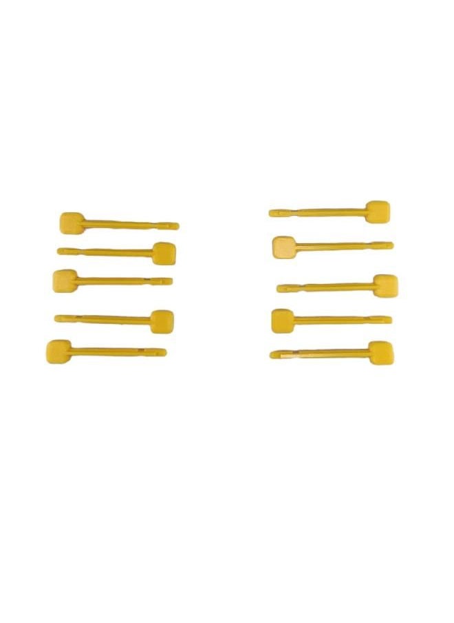 Replacement Discs Projectiles Missiles Bullets for Fisher Price Imaginext DC Super Friends (Yellow 10 Projectiles)