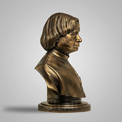 SILAII Dr. A.P.J. Abdul Kalam Sculpture - 8 INCH, Antique Bronze Colour - Image 4