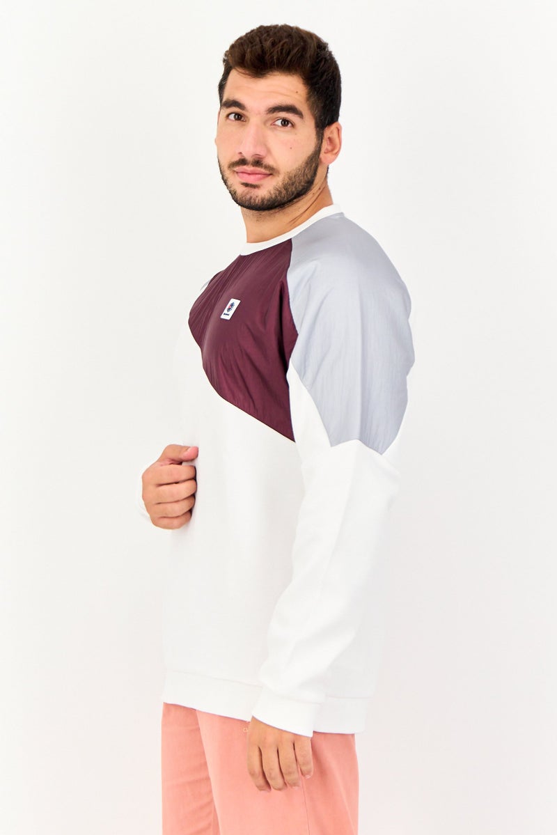 Reebok Men Sportswear Fit Long Sleeve Outdoor Sweatshirt, Multicolor - Image 2