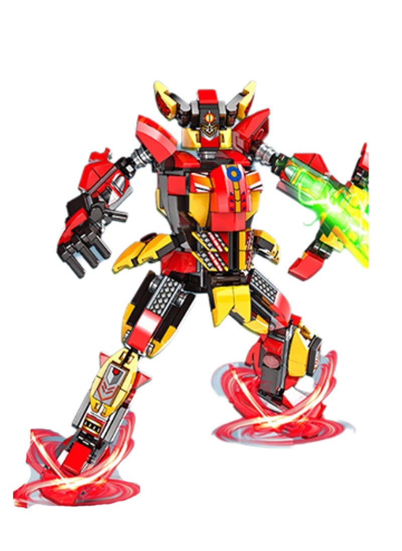 Liu Bei 2 Transformation Mecha 411pcs Assembly Set Toys, Building Block Assembly Game, Best Learning And Role Playing, Suitable For Gifts  - Image 1