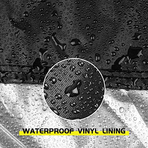 Guisong Planer Cover for Dewalt Woodworking Planer,25" x 22.5" x 18", Waterproof& Dustproof Table Saw Cover for Thickness Planer, Heavy Duty 420D Oxford Fabric-Indoor or Outdoor - Image 3