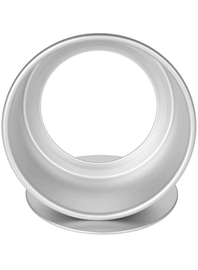 AMERTEER 8 Inch Cake Pan with Removable Loose Bottom, Non-Stick Carbon Steel Deep Round Baking Pan, Heavy Duty Bakeware Round Cake Pans, Quick Release Cake Molds for Baking Layer Cake - Image 4