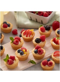 Aralifes 48-Cavities Mini Muffin Bakeware Pan Black 15x21inch  - Image 3