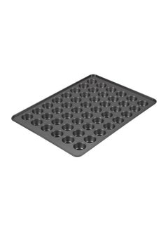 Aralifes 48-Cavities Mini Muffin Bakeware Pan Black 15x21inch  - Image 2