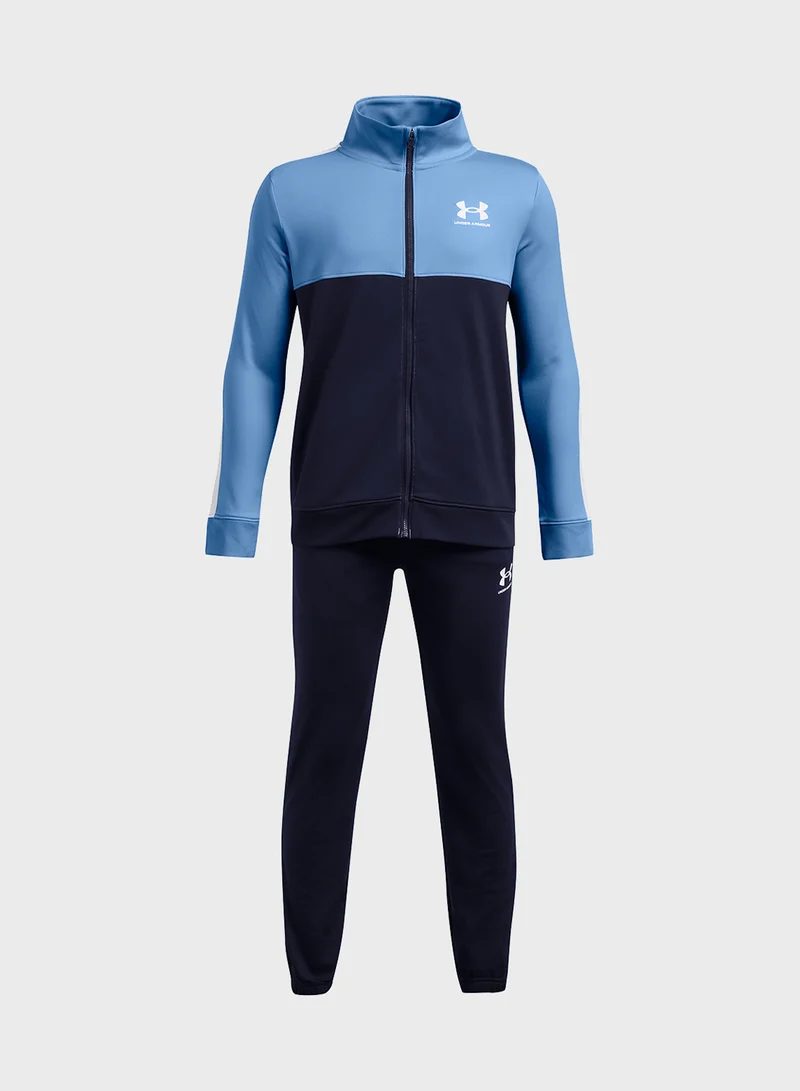 UNDER ARMOUR Boys' Rival Knit Tracksuit Set