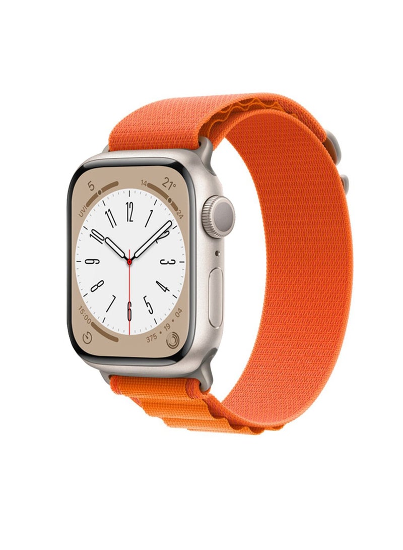 Apple Watch Band Alpine Loop 42mm 44mm 45mm 49mm, Stylish Lightweight Polyester Strap, Breathable Comfortable Design, Secure Adjustable Fit - Image 3